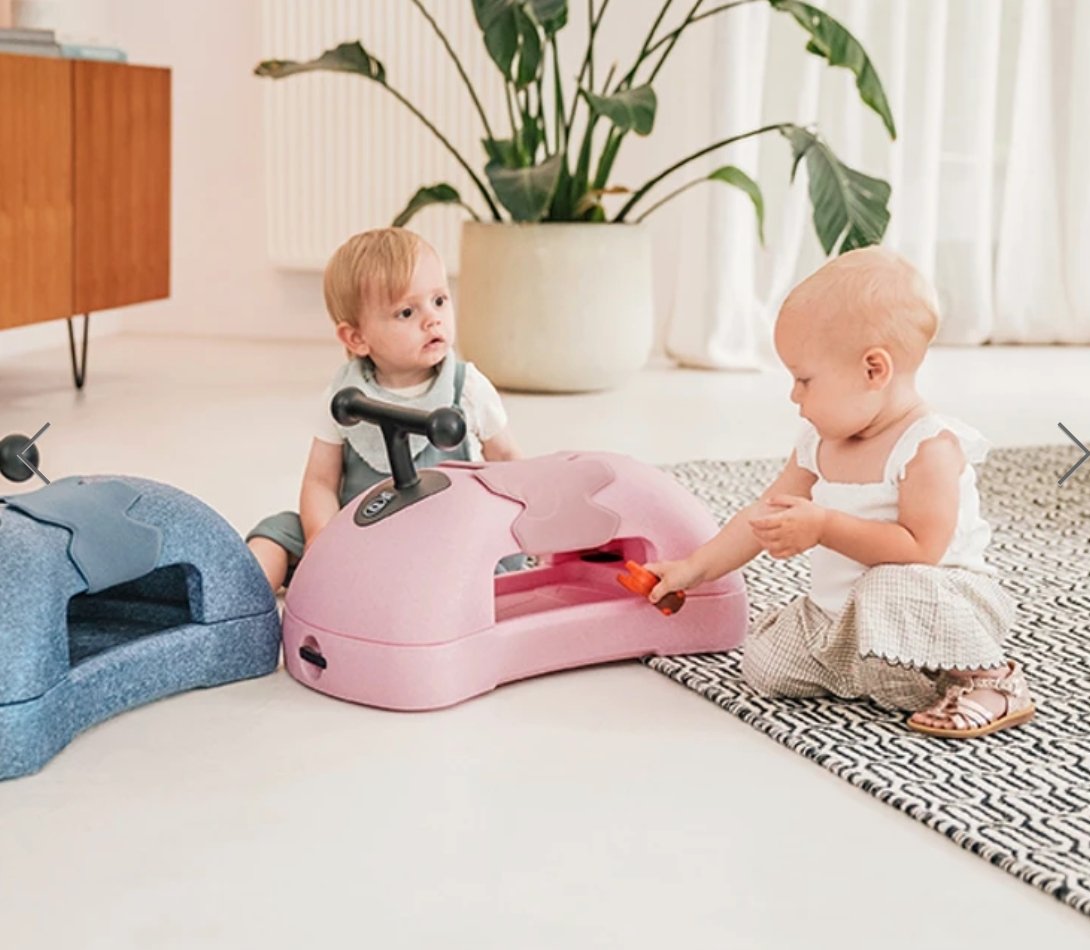 My First 3-in-1 baby walker & ride-on - Steel (Direct Shipping) - Little Whispers