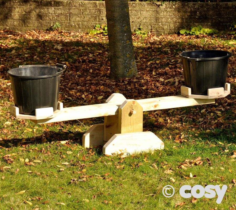 Cosy Giant Balance Scales+ 2 Builder Buckets And Instructions (Direct Shipping Item) - Little Whispers