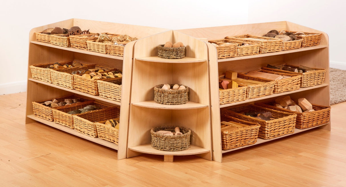 Cosy Healdswood Shelf And Corner Set (Direct Shipping Item) - Little Whispers