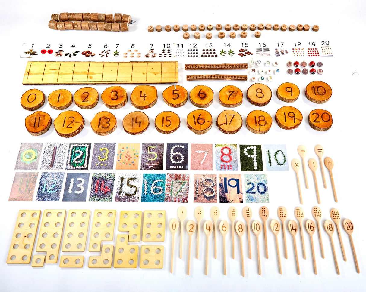 Cosy Natural Counting Set (Direct Shipping Item) - Little Whispers