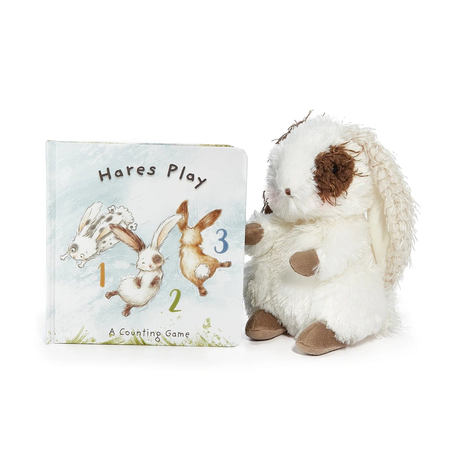 Bunnies by the Bay Herby Hare Book and Soft Toy Bundle - Little Whispers