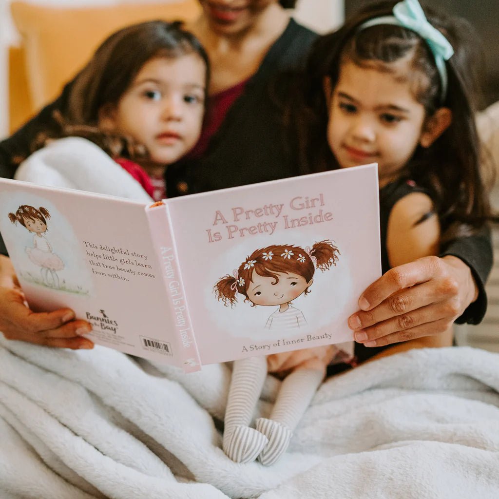 Bunnies by the Bay Pretty Girl Inside and Out Doll and Book Set - Little Whispers