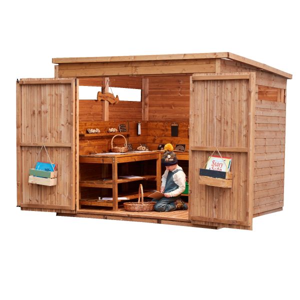 Cosy Workshop Cabin (H 1.9M) KS1 &KS2 52527 (Direct Shipping Item) - Little Whispers