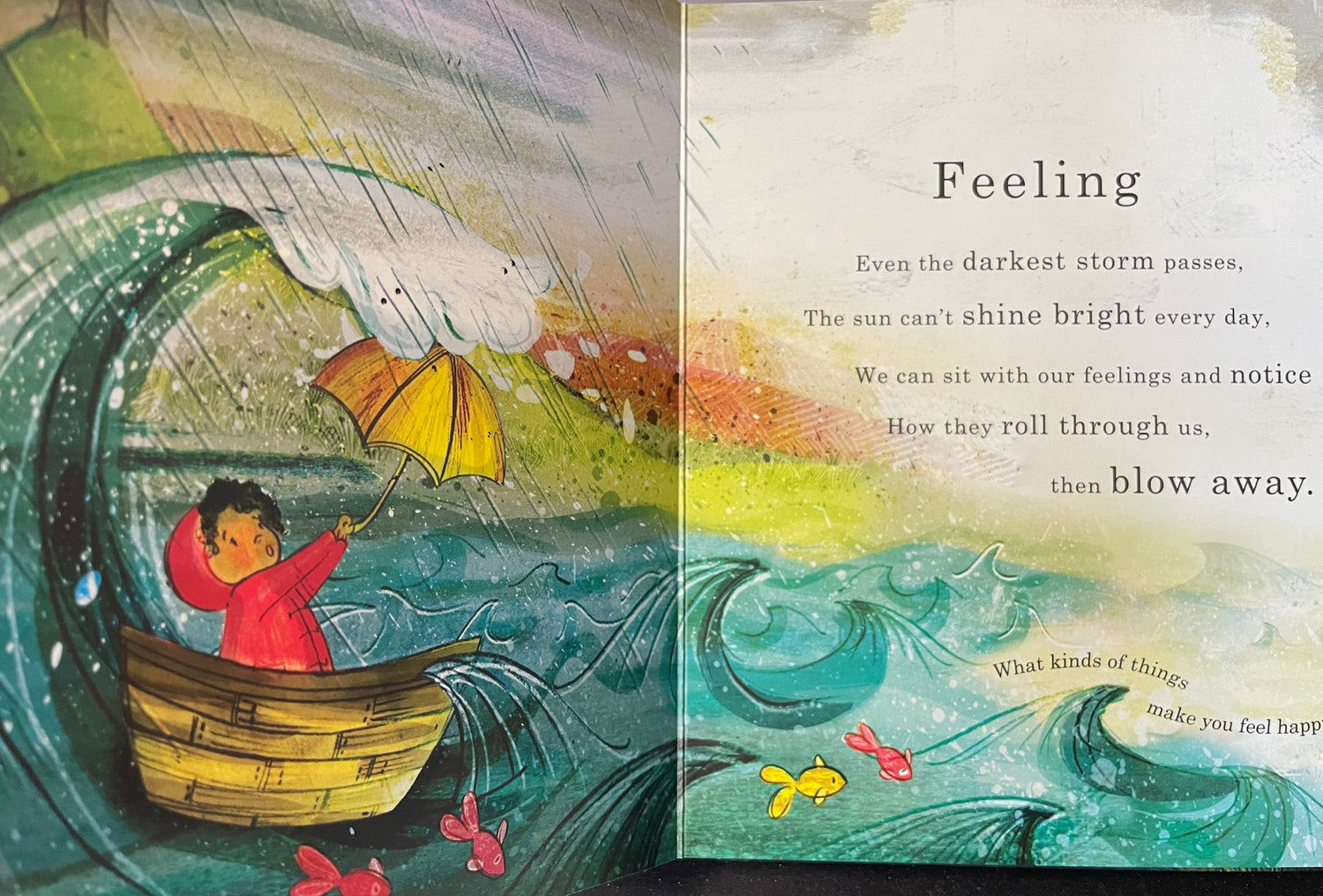 Happy Story Sack with Sensory Worry Stones - Little Whispers