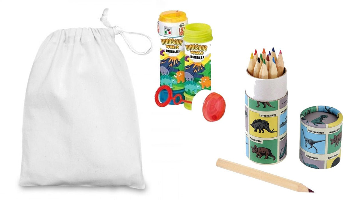Dinosaur Bubbles Party Bag - Little Whispers