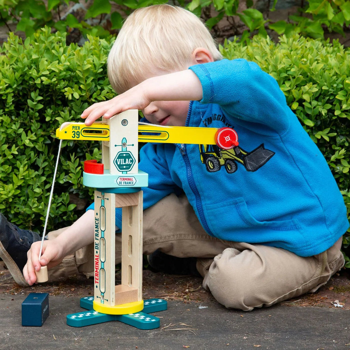 Vilac Vilacity Crane VIL2357 (Direct Shipping) - Little Whispers