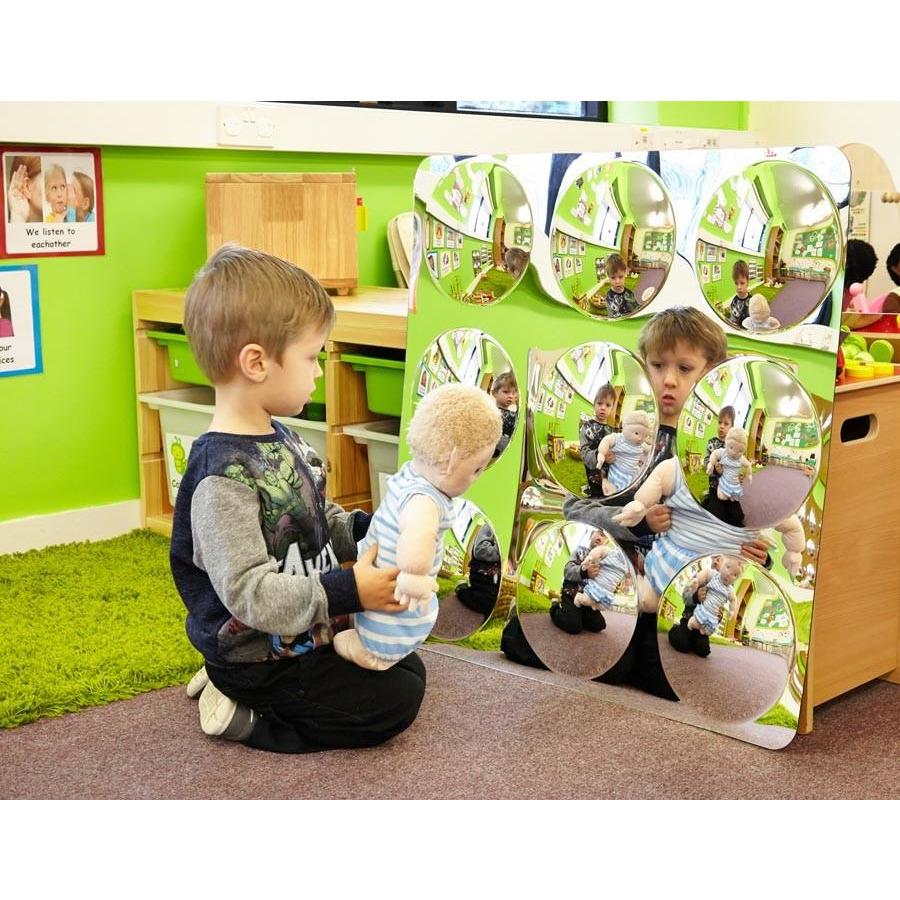 Giant Domed Acrylic Mirror - Little Whispers