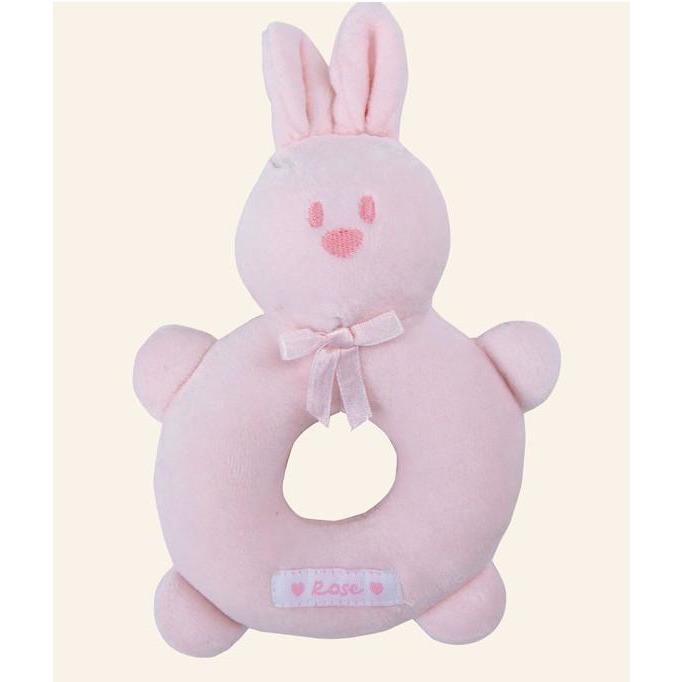 Emile Et Rose Bunny Grip Rattle - Little Whispers