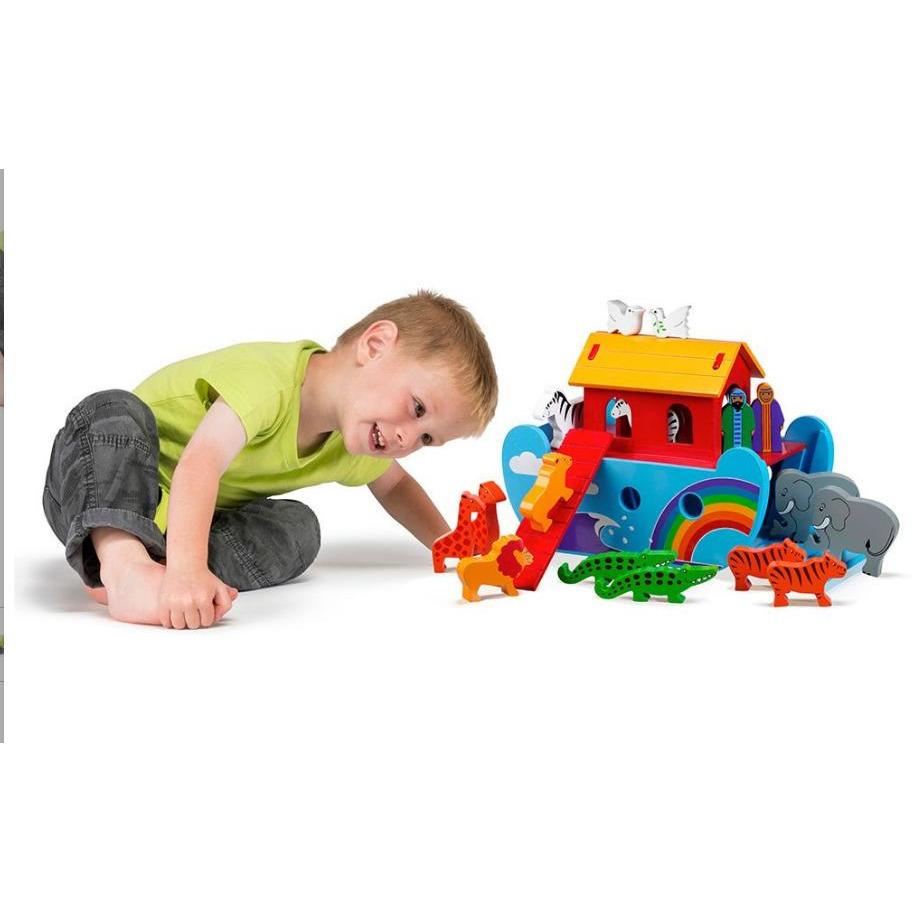 Lanka Kade Small Rainbow Noah's Ark BU03 - Little Whispers