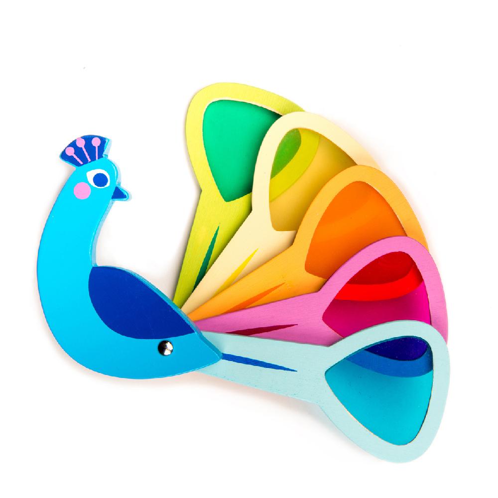 Tender Leaf Peacock Colours - Little Whispers