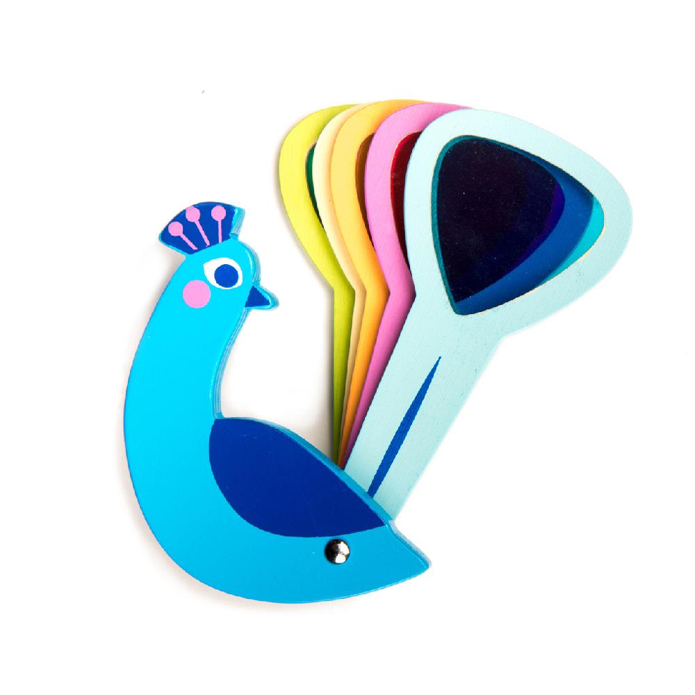 Tender Leaf Peacock Colours - Little Whispers