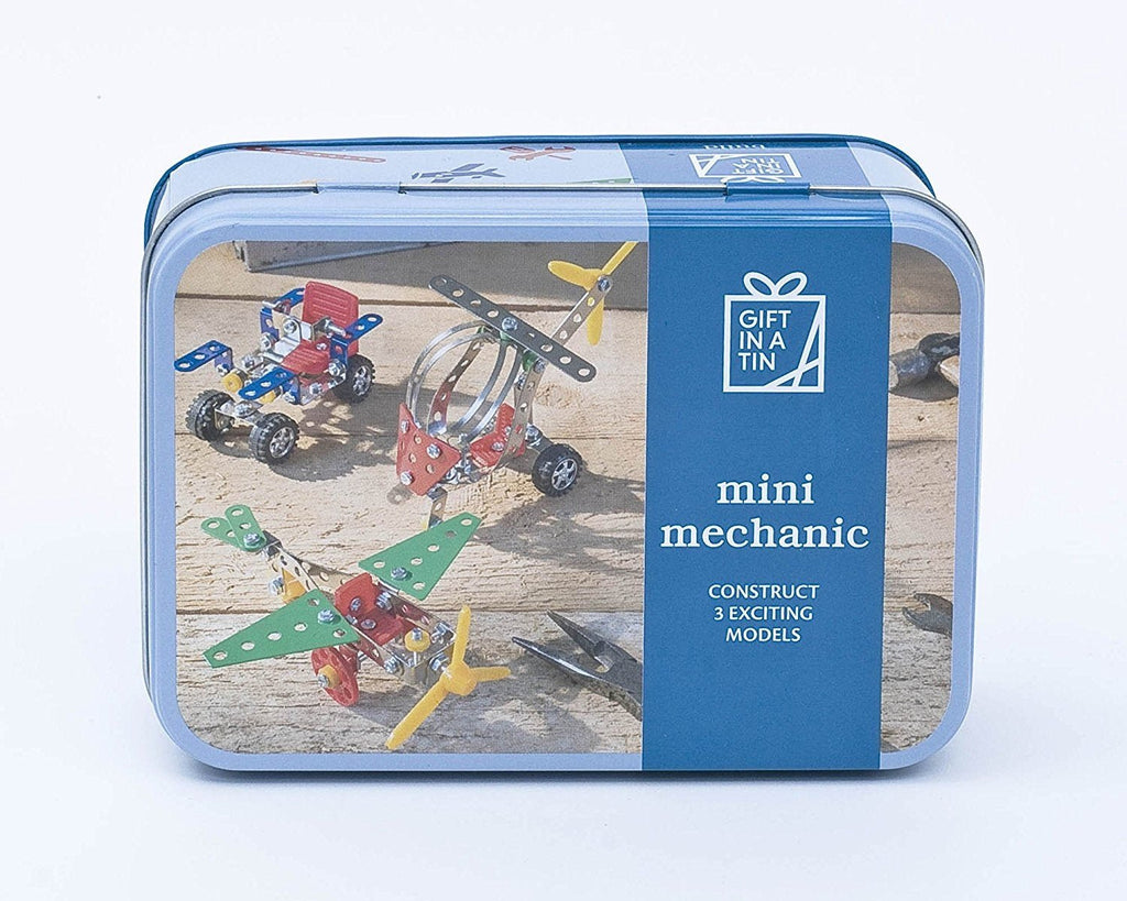Apples To Pears Gift In A Tin Mini Mechanic Construction Set - Little Whispers
