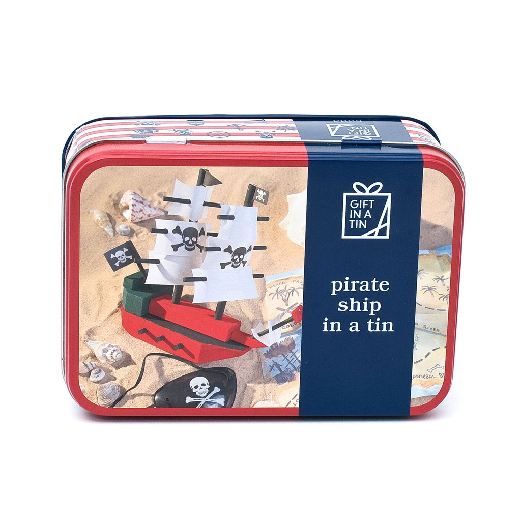 Apples To Pears Gift In A Tin Pirate Ship - Little Whispers