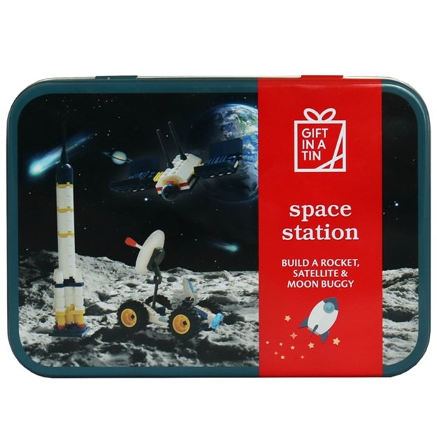 Apples To Pears Gift In A Tin Space Station - Little Whispers