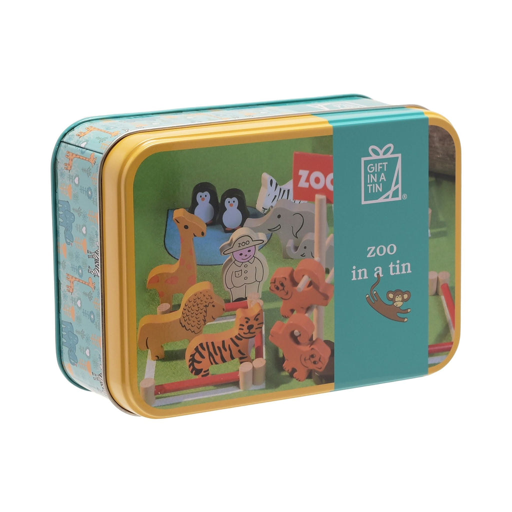 Apples To Pears Gift In A Tin Zoo - Little Whispers