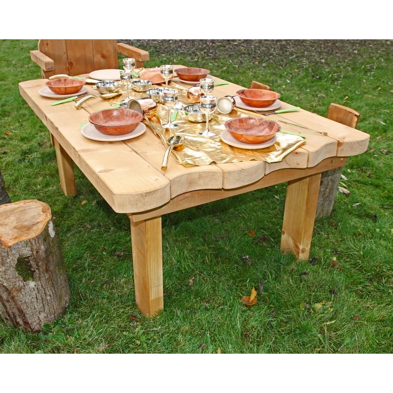 Cosy Rustic Kitchen Work Table (Direct Shipping Item) - Little Whispers