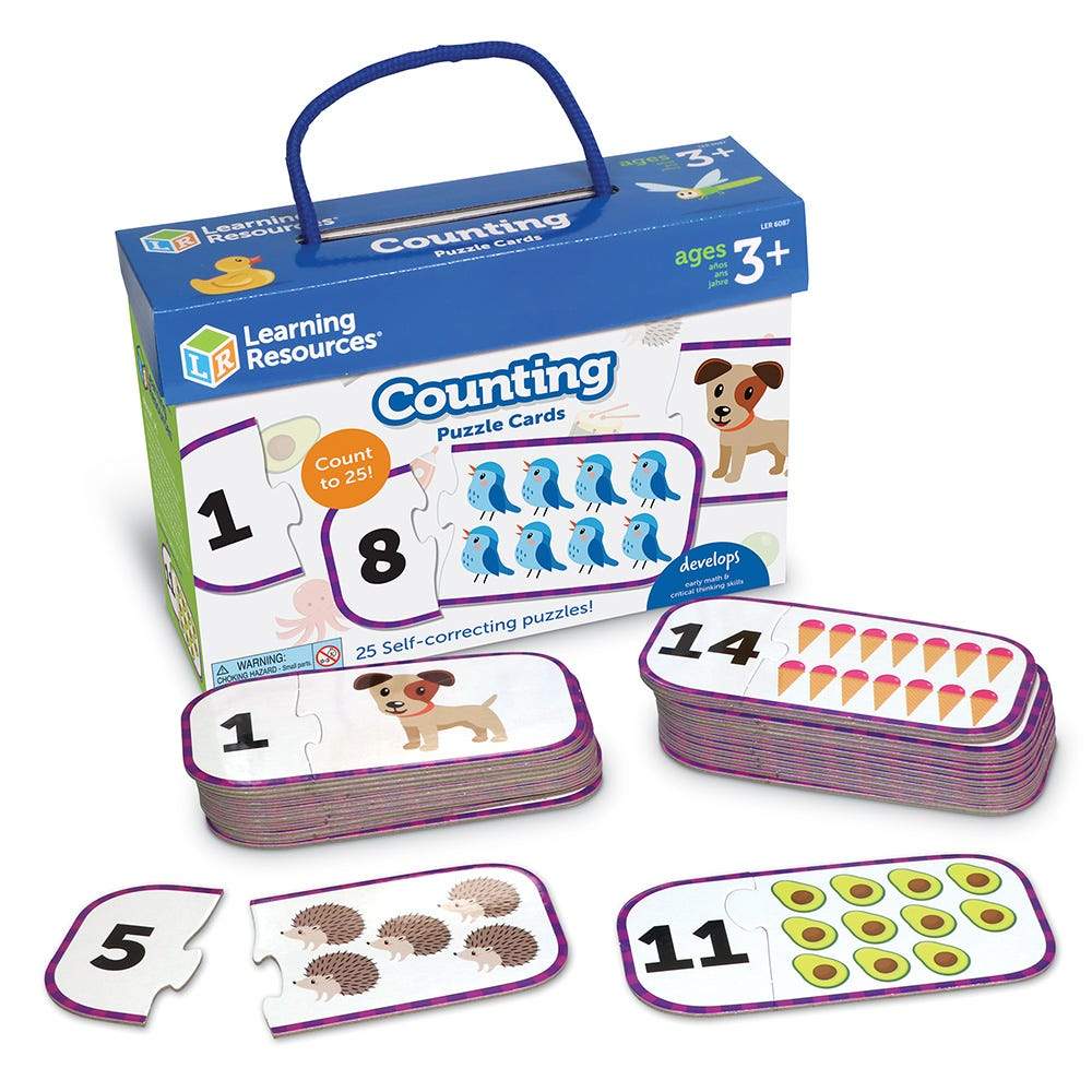 Counting Puzzle Cards - Little Whispers