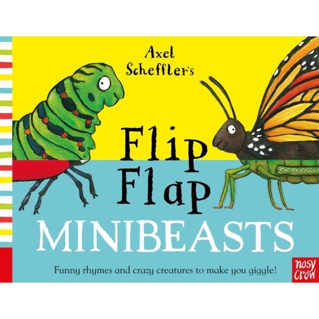 Flip Flap Minibeasts Board Book - Little Whispers