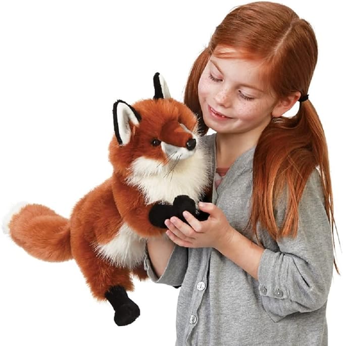 Folkmanis Red Fox Hand Puppet (Pre-Order) - Little Whispers