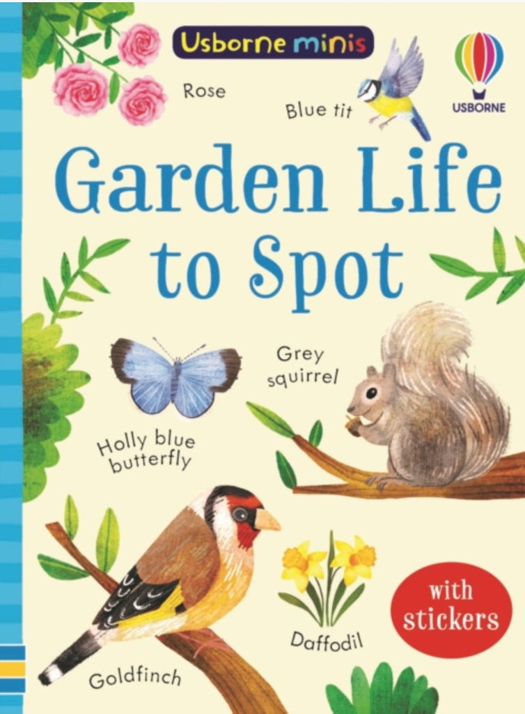 Garden Life to Spot Paperback Book with Stickers - Little Whispers
