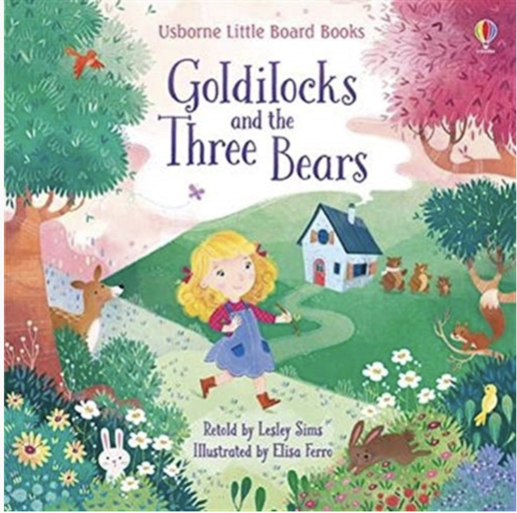 Goldilocks and the Three Bears Board Book - Little Whispers