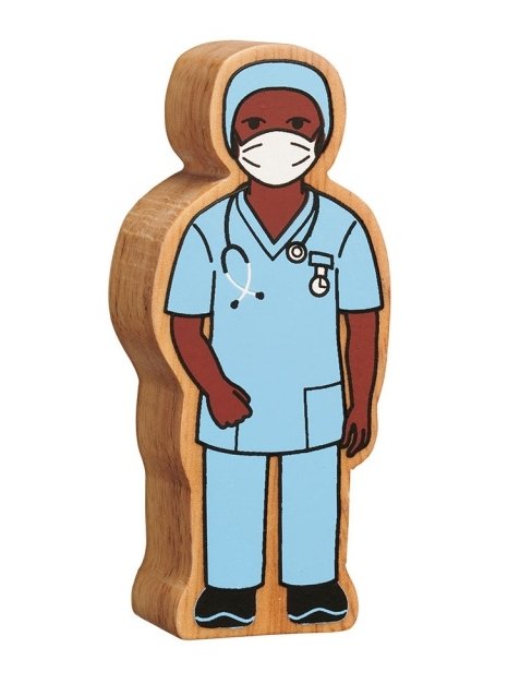 Lanka Kade Blue Nurse in Scrubs - Little Whispers