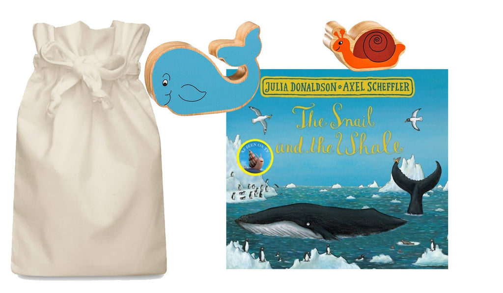 Lanka Kade Snail and the Whale Story Sack - Little Whispers