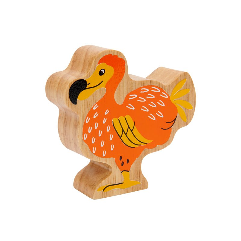 Lanka Kade Wooden Dodo Bird Orange - Little Whispers