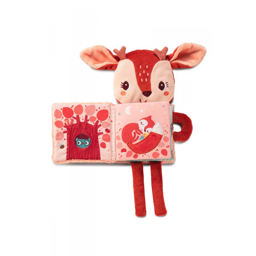 Lilliputiens Stella the Fawn Cuddle Book - Little Whispers