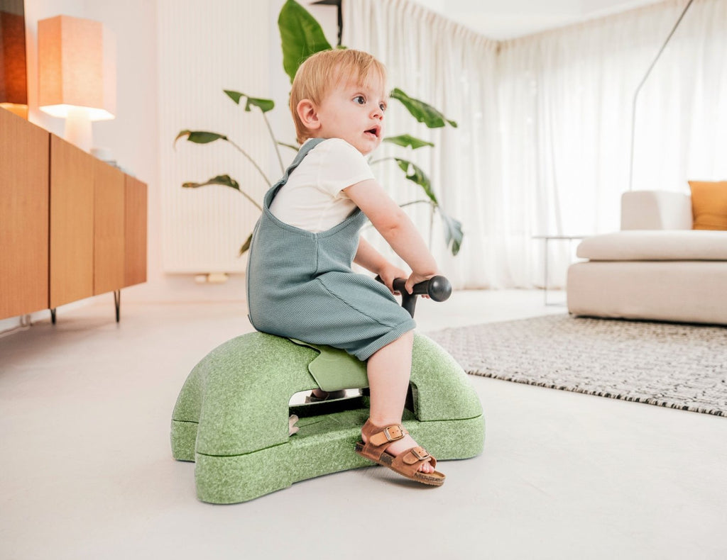 My First 3-in-1 baby walker & ride-on - Olive (Direct Shipping) - Little Whispers