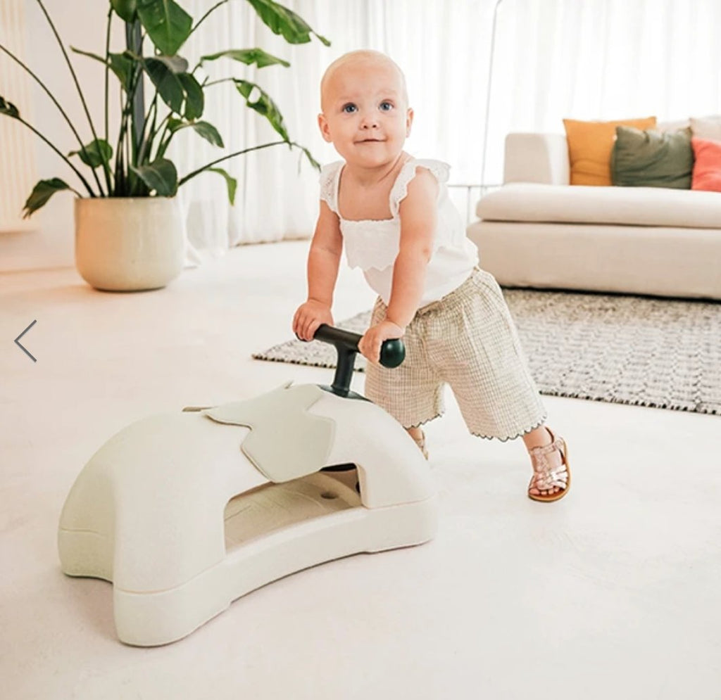 My First 3-in-1 baby walker & ride-on - Steel (Direct Shipping) - Little Whispers