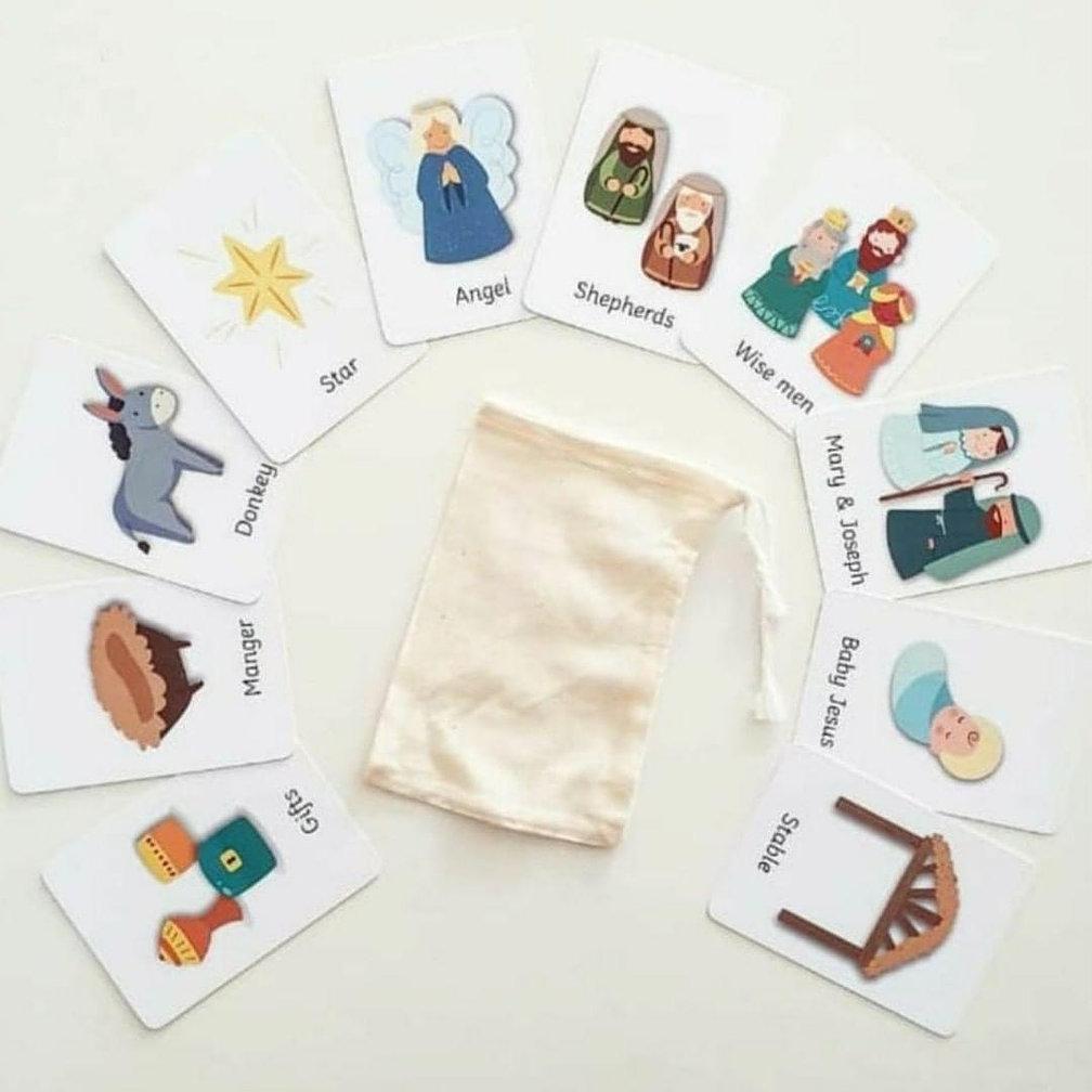 Nativity Flashcards - Little Whispers