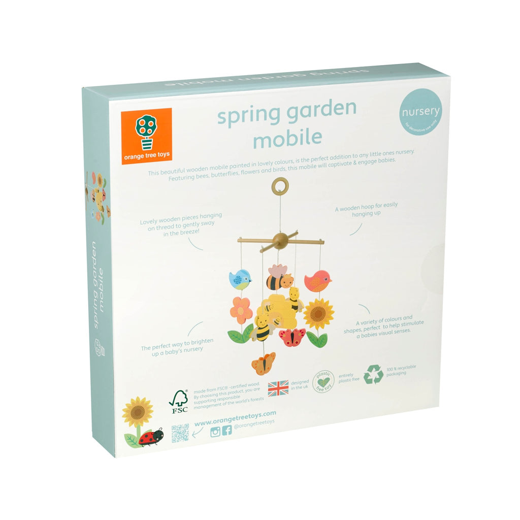 Orange Tree Spring Garden Mobile - Little Whispers