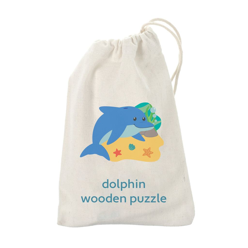 Orange Tree Wooden Dolphin Puzzle - Little Whispers