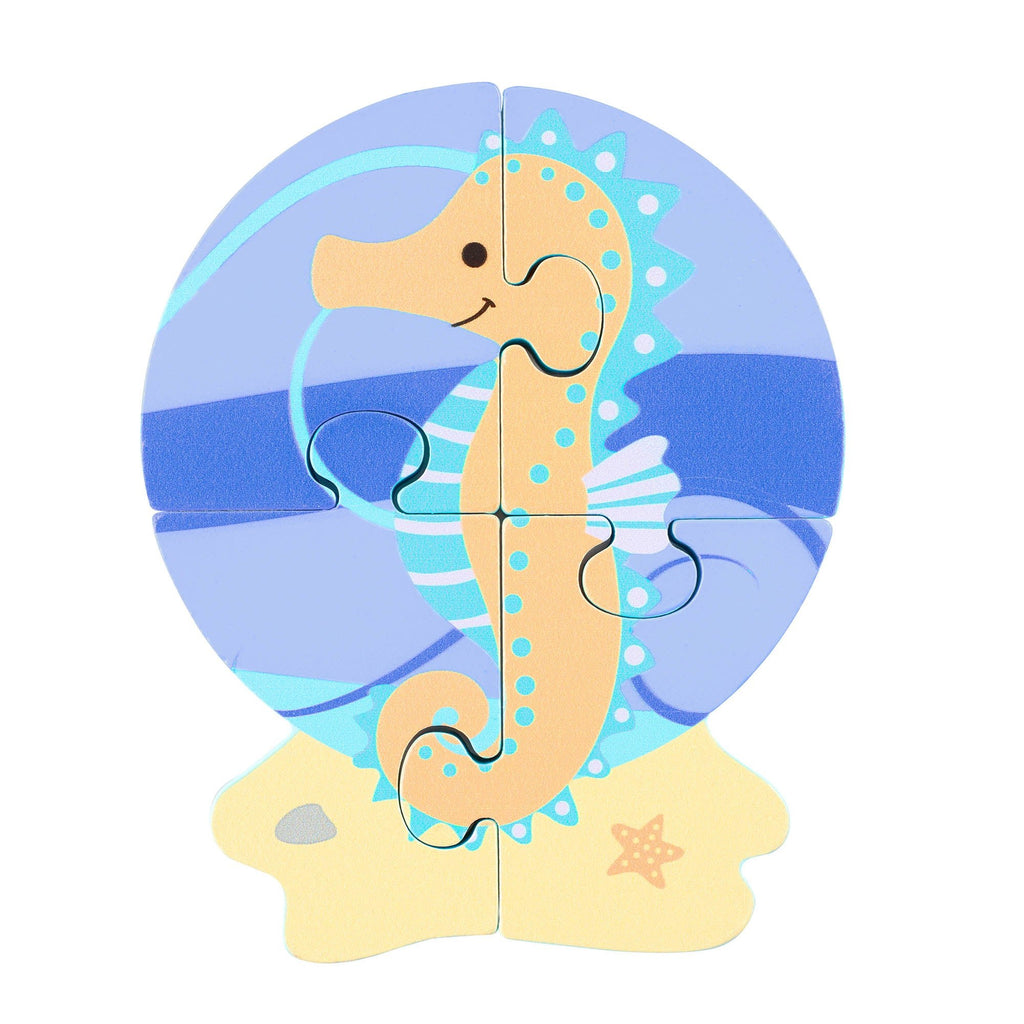 Orange Tree Wooden Seahorse Puzzle - Little Whispers