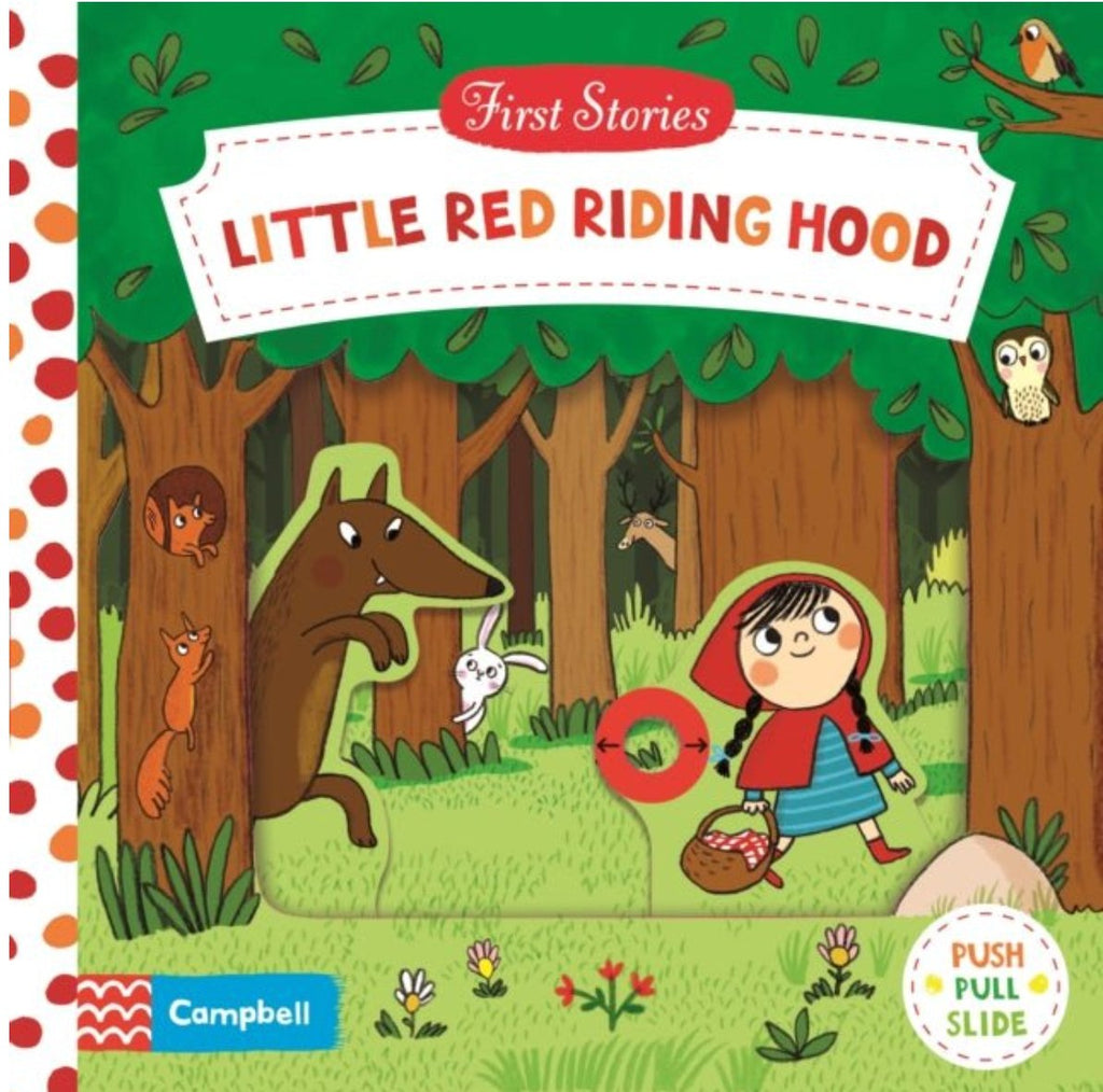 Oskar & Ellen Little Red Riding Hood Story Sack with Finger Puppets - Little Whispers