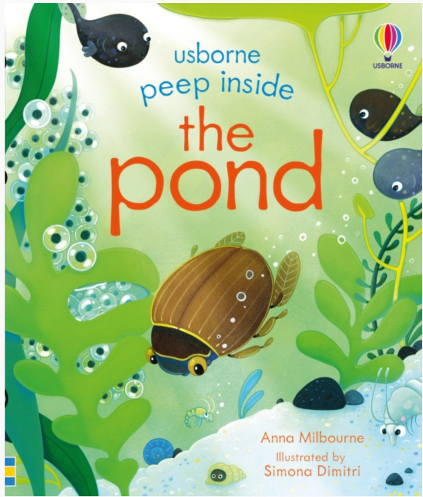 Peep Inside the Pond Board Book - Little Whispers
