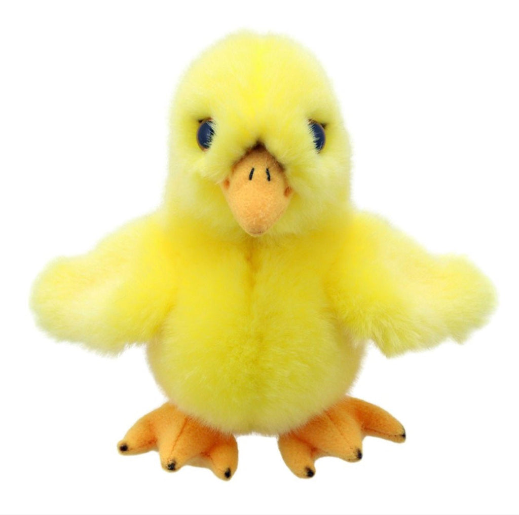 Puppet Company Fluffy Yellow Chick Finger Puppet - Little Whispers