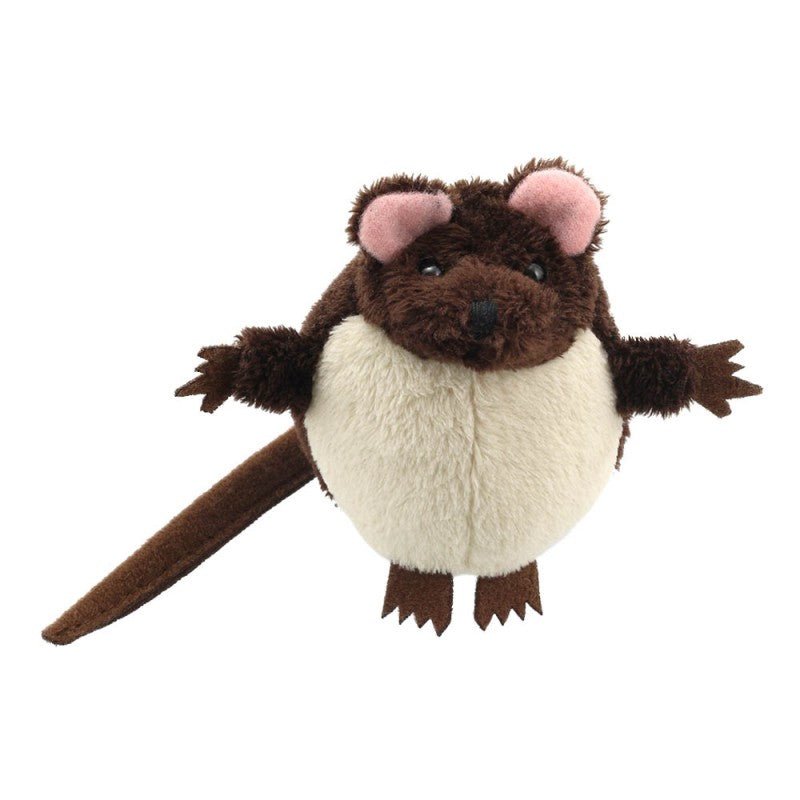 Puppet Company Mouse - Brown Finger Puppet - Little Whispers