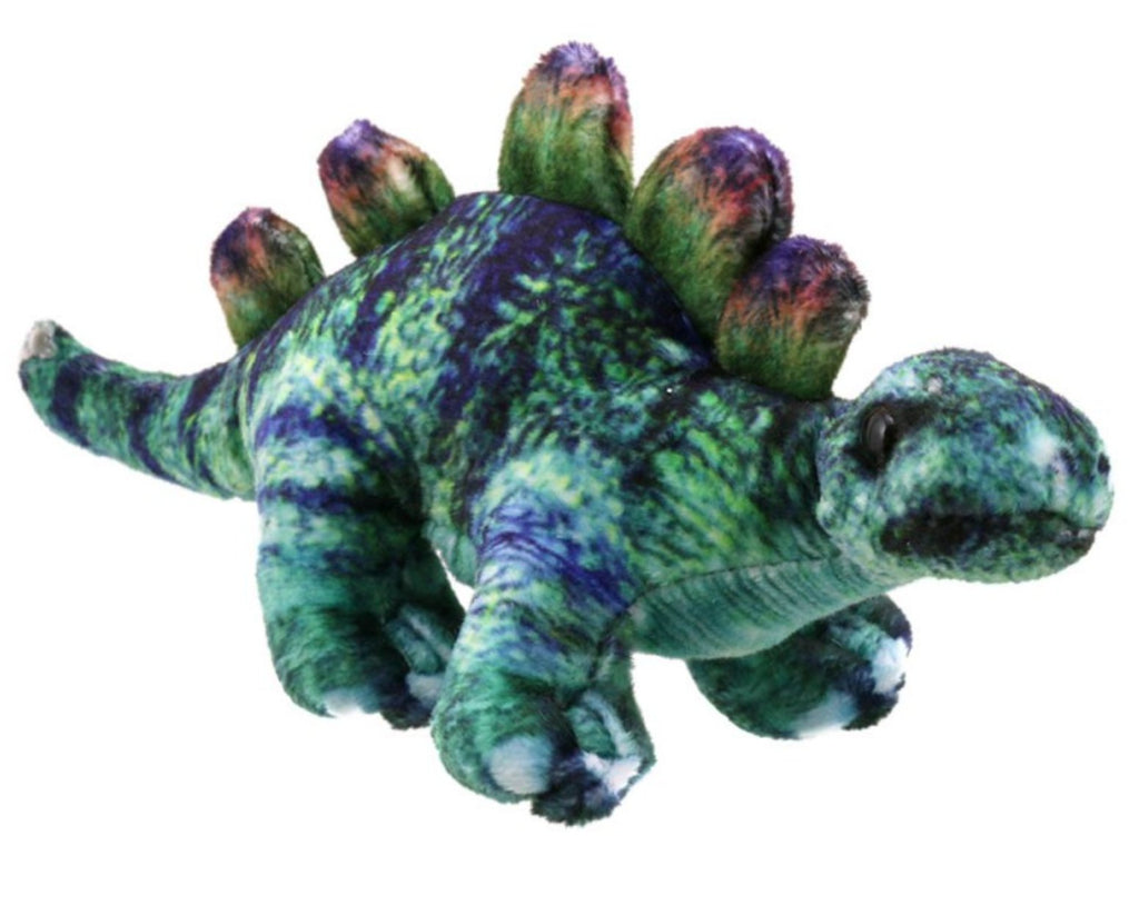 Puppet Company Stegosaurus (Green) Finger Puppet - Little Whispers