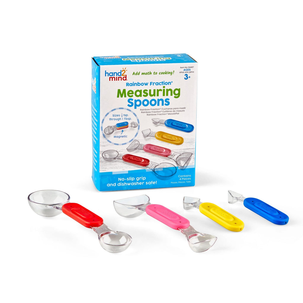 Rainbow Fraction Measuring Spoons - Little Whispers