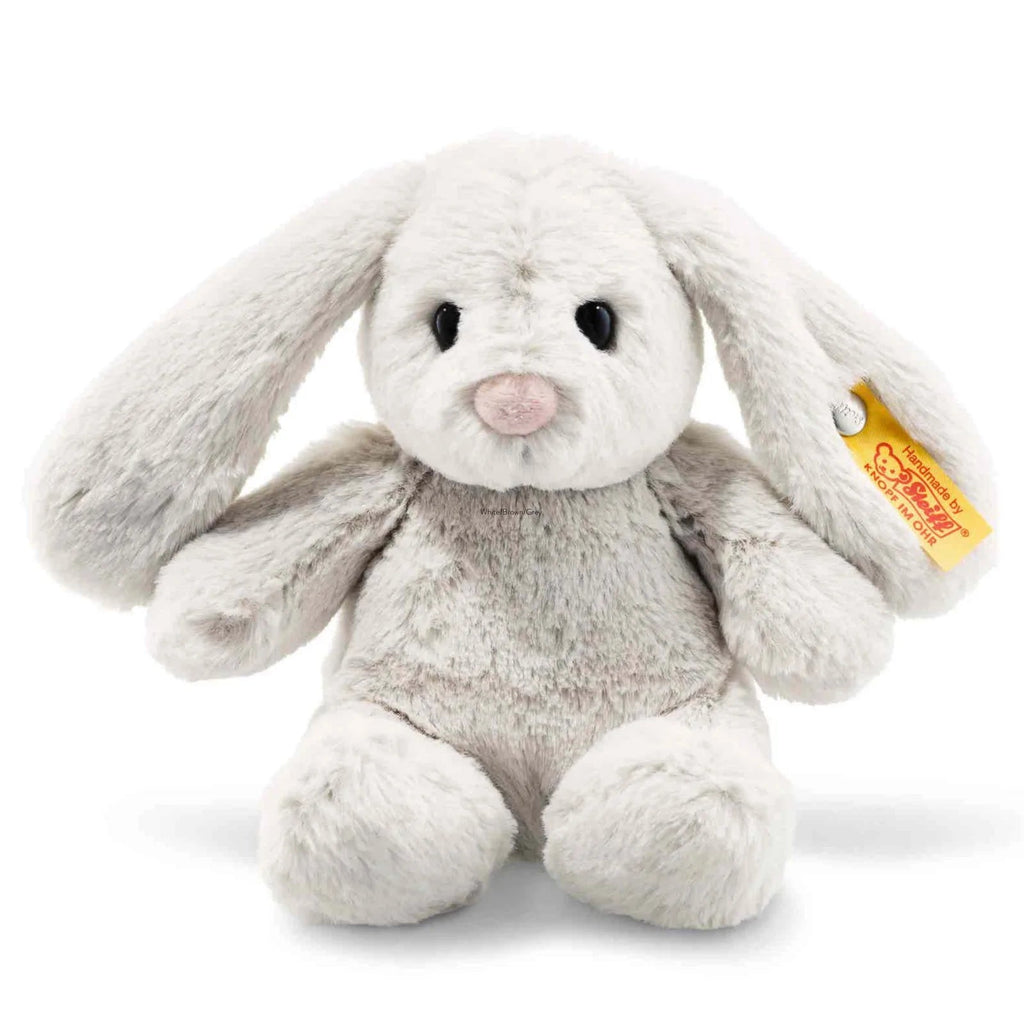 Steiff Grey Hoppie Rabbit Soft Toy (20cm) - Little Whispers