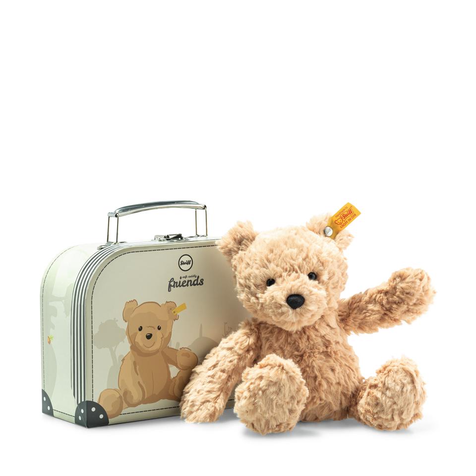 Steiff Jimmy Bear in a Suitcase 113918 - Little Whispers