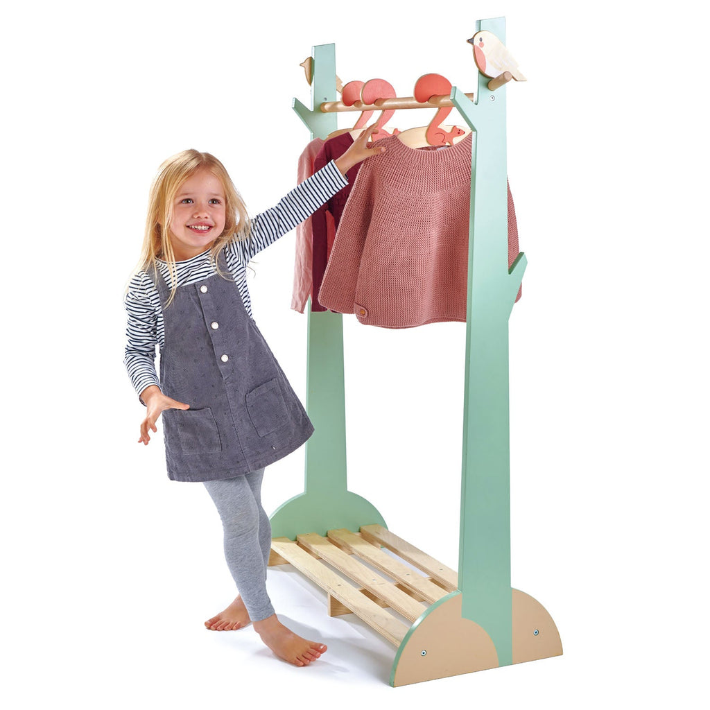 Tender Leaf Forest Clothes Rail TL8803 (Direct Shipping) - Little Whispers