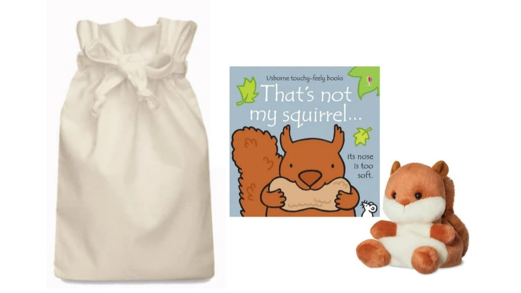 That's not my Squirrel Story Sack with Palm Pal - Little Whispers