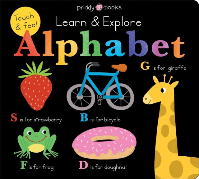 Touch and Feel Alphabet Board Book - Little Whispers