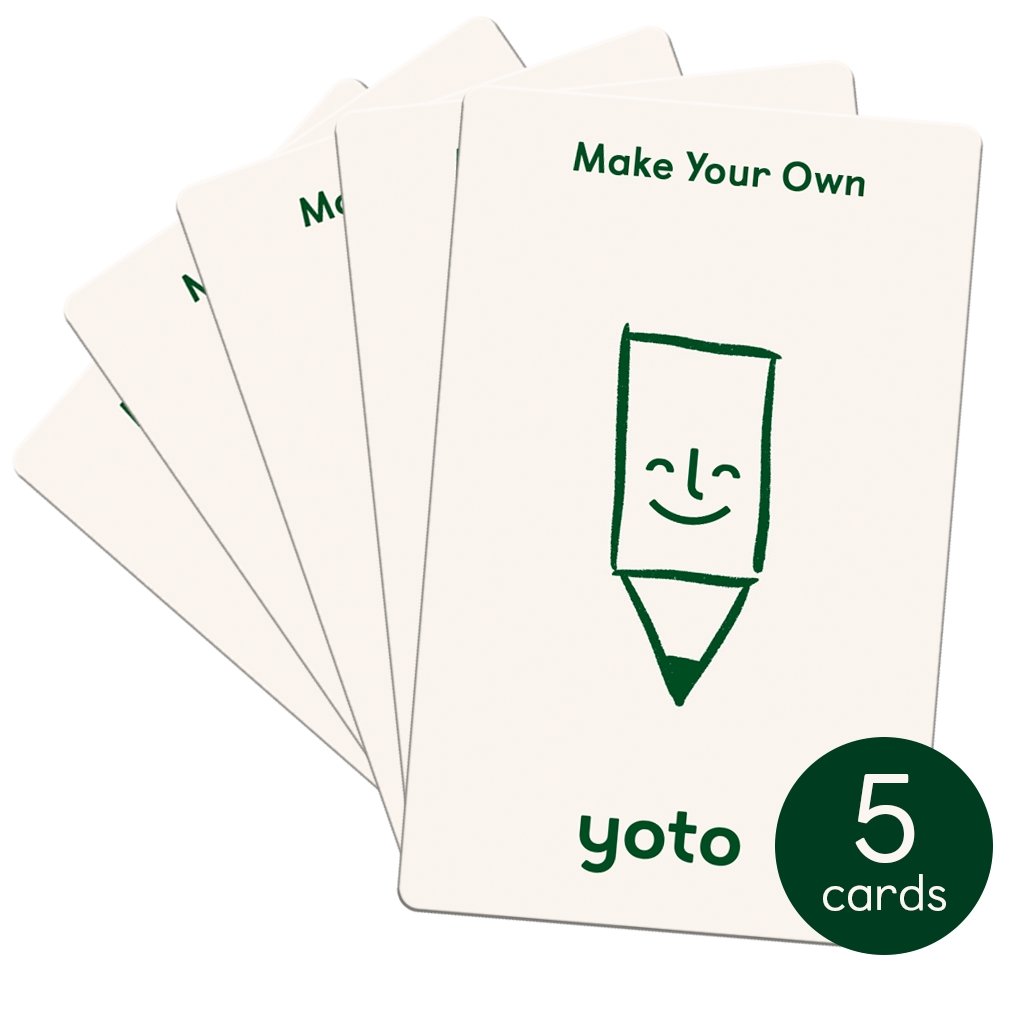 Yoto Make Your Own Cards (Pack of 5) - Little Whispers