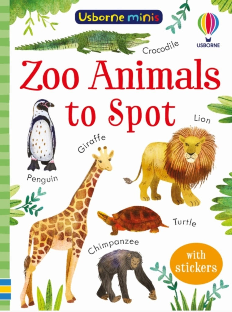 Zoo Animals to Spot Paperback Book - Little Whispers