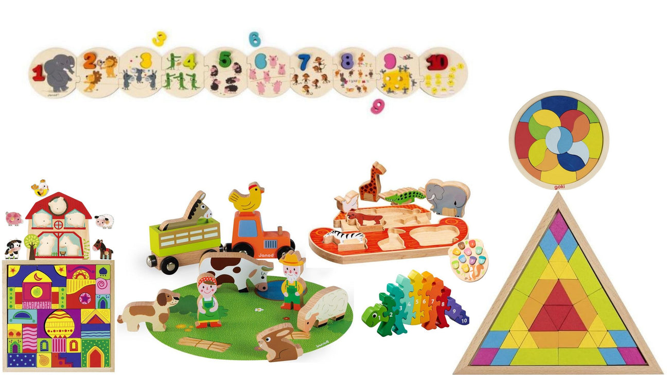 Jigsaws & Shape Sorting | Little Whispers 