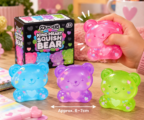 Scrunchems Kind Hear Squish Bear